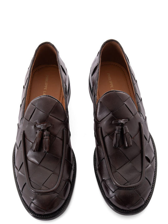 Men's Leather Moccasins Brown