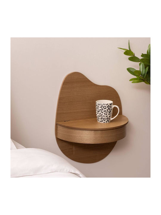Wooden Beige Bedside Table 39.5x20x49.5cm