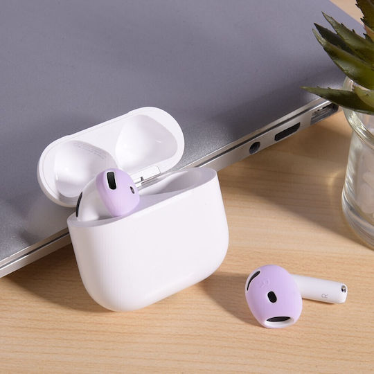 Силиконови покрития в Черен цвят за Apple AirPods 4