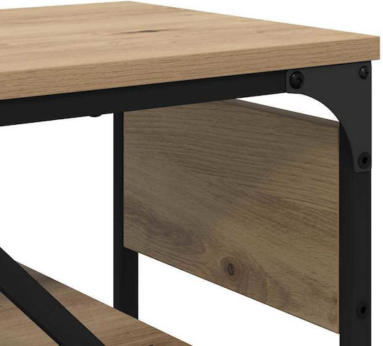 Комод Дървен Кафяв 75x30x75см