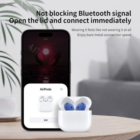 Silicone Covers in Red color for Apple AirPods 4