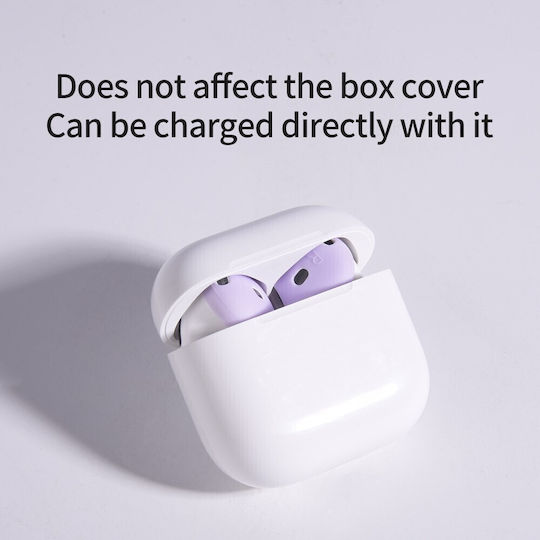 Silicone Covers in Pink color for Apple AirPods 4