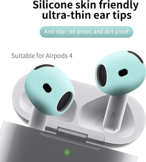 Silikonabdeckungen in Transparent Farbe für Apple AirPods 4