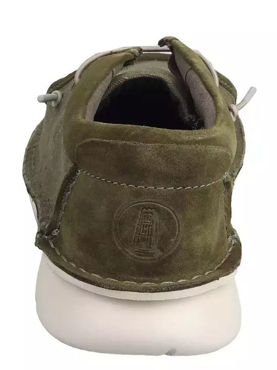 Colehill Easy Men's Boat Shoes Olive