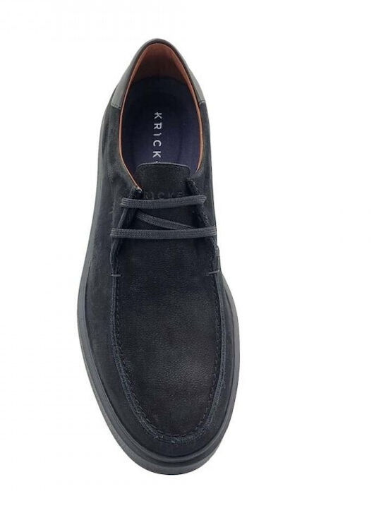 Δερμάτινα Ανδρικά Loafers σε Μαύρο Χρώμα