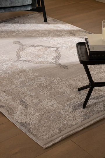 Royal Carpet Infinity Teppich Rechteckig Synthetisch,Polyester/Cotton/Leather Grey