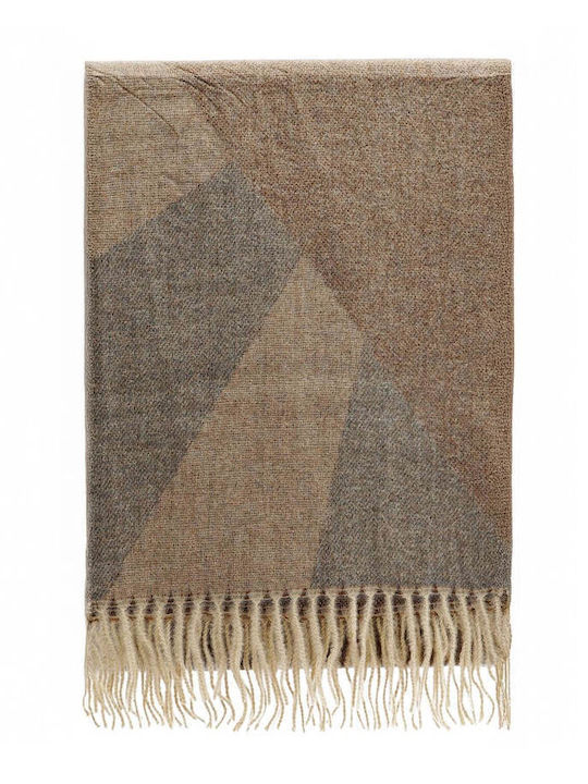 19V69 Damen Schal Beige