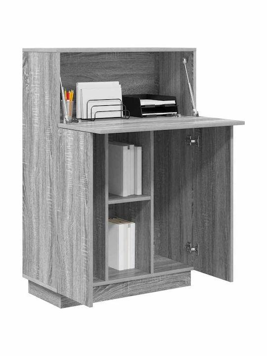 Desk Wooden Sonoma Grey 71.5x31.5x106.5cm