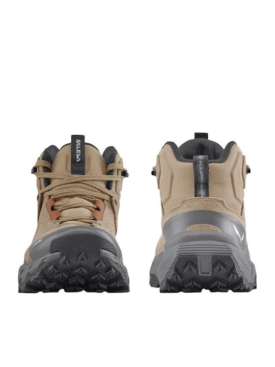 Salewa Pedroc 2 Leather Ανδρικά Ορειβατικά Μποτάκια Αδιάβροχα Πράσινα