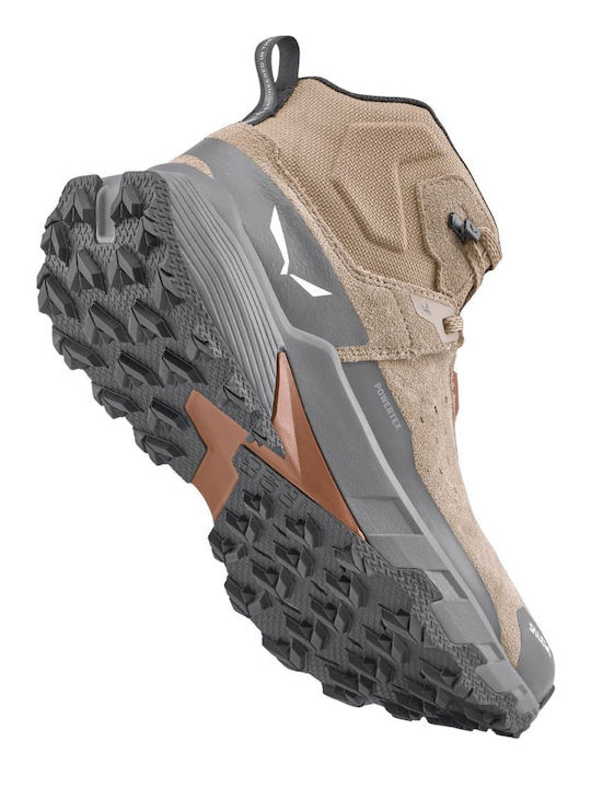 Salewa Pedroc 2 Leather Ανδρικά Ορειβατικά Μποτάκια Αδιάβροχα Πράσινα