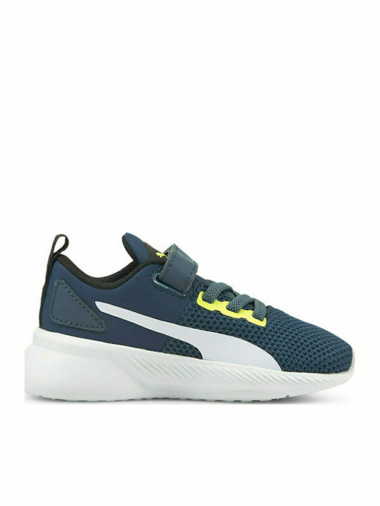 Flyer Runner V Kids Sports Shoes Running with Hoop & Loop Closure Blue