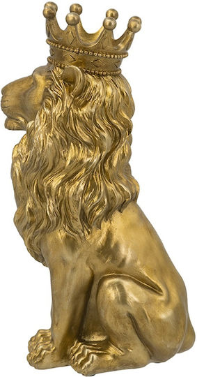Artekko Διακοσμητικό Λιοντάρι Πολυρητίνης 19x13x33cm