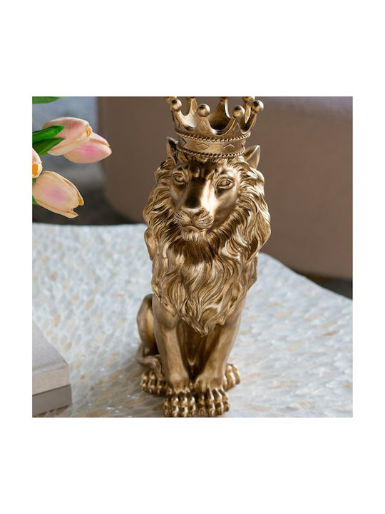 Artekko Decorative Lion Polyresin 19x13x33cm 1pcs
