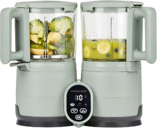 Babymoov Baby-Food-Dampfgarer Integrierter Mixer 1.9Es