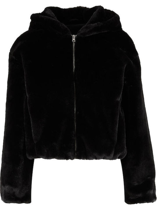 Damen Jacke in Schwarz Farbe