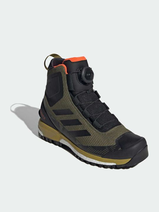 adidas Terrex Men's Hiking Boots Waterproof Green
