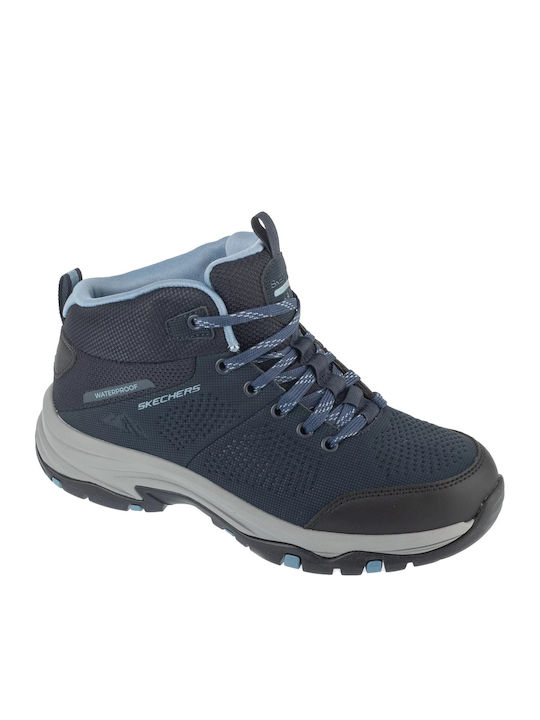 Skechers Trego Дамски Планински Обувки Синя