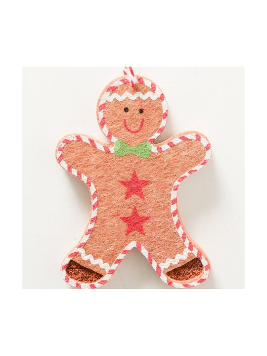 Set Biscuiți Gingerbread Ornamente De Crăciun Pentru Brad Maro 4 Bucăți