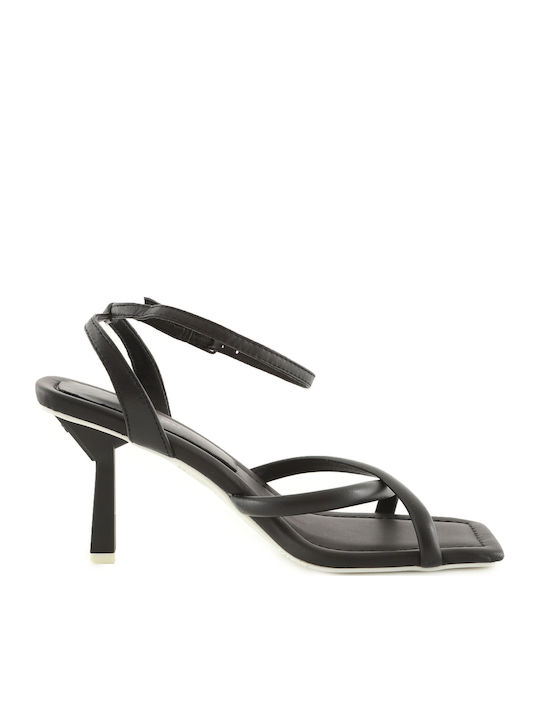 Dezza Din piele Sandale Negre