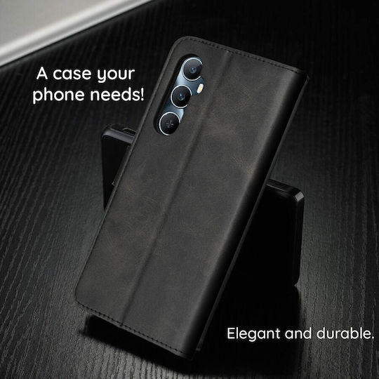 Techsuit Книга Силикон Черен (Honor 400)