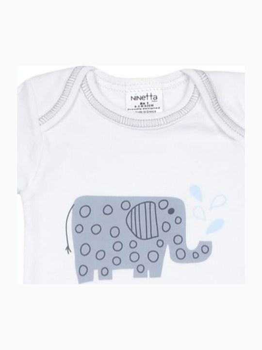 Ninetta Bebe Baby-Body Weiß Ninetta Bebe Baby-Body Weiß