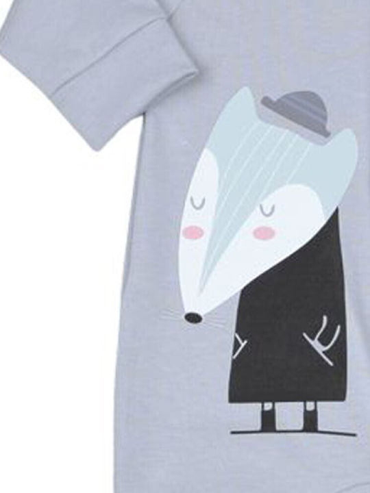Ninetta Bebe Babystrampler Gray