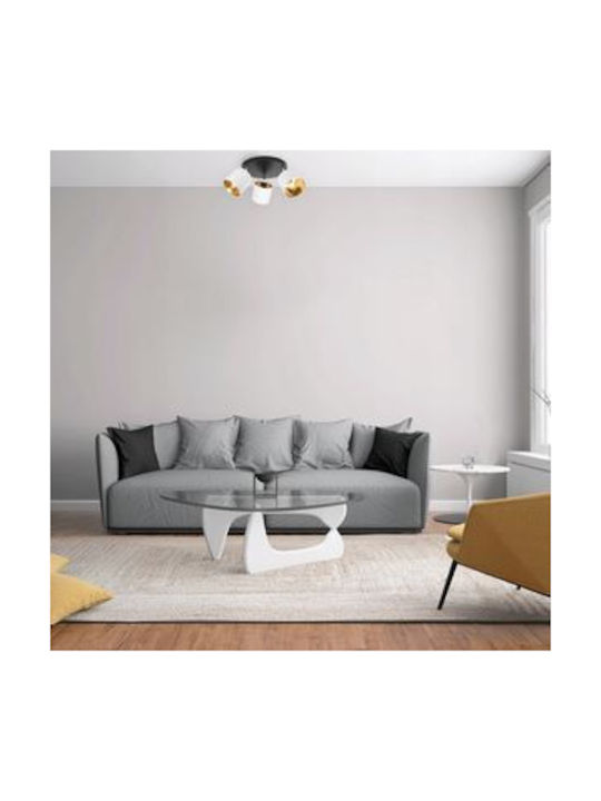 Light Home Σποτ με 15 Φώτα και με Ντουί E27 σε Λευκό Χρώμα