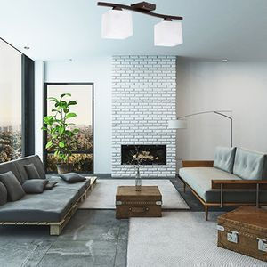 Light Home Double Spot in White Color