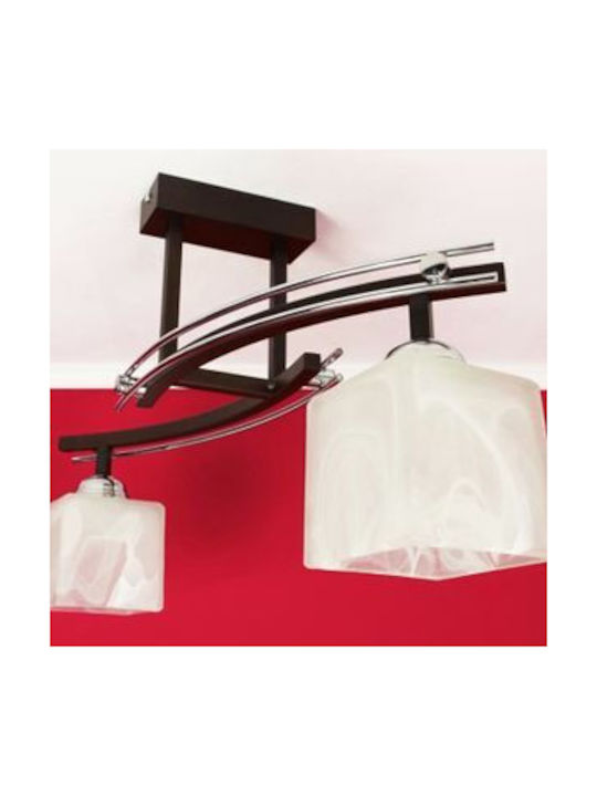 Light Home Dublu Spot în Culoare Alb