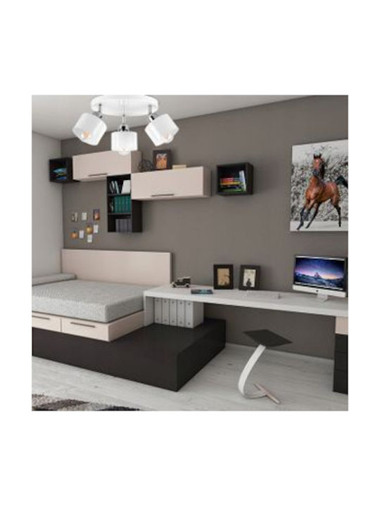 Light Home Двойно Спот в Бял Цвят