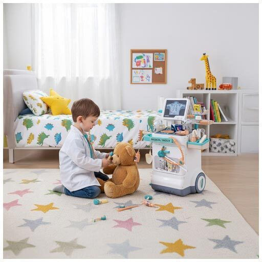 Kinderarztset Set Zubehör für 3+ Jahre 26Stück