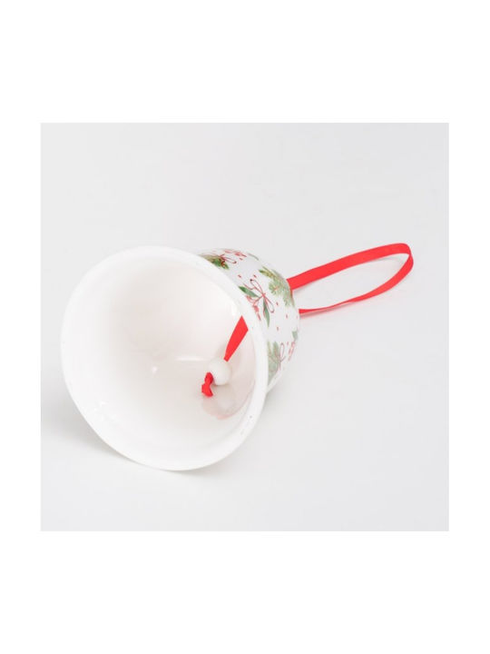 Noelle Christmas Ceramic Bell 10 Cm