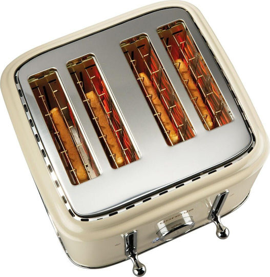 Gorenje T2300clin Toaster 4 Slots 1150W Beige