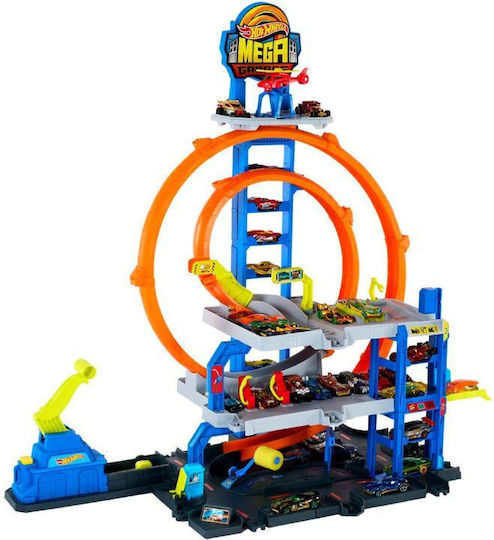 Hot Wheels Писта Hot Wheels City Mega Loop Garage за 4+ години