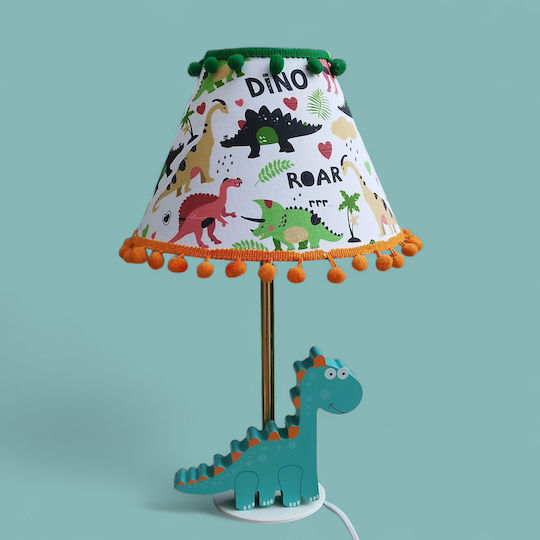 Oxygen Kids Decorative Lamp Green 30x20x10εκ.