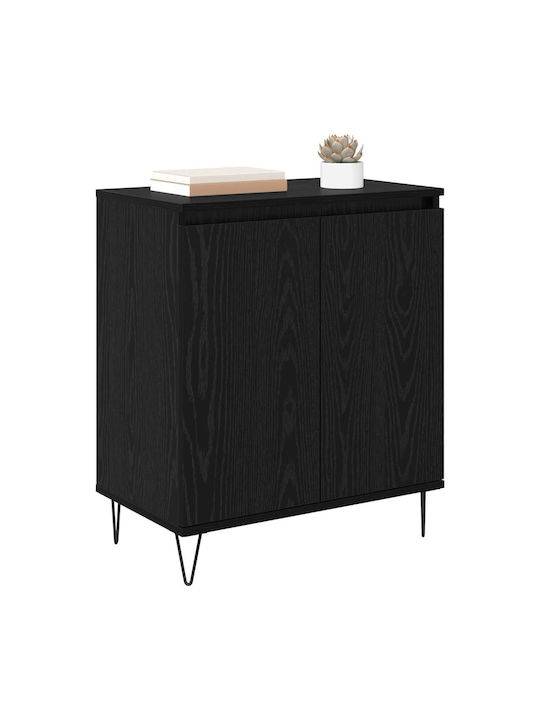 Sideboard Wooden Black Beech 60x35x70cm
