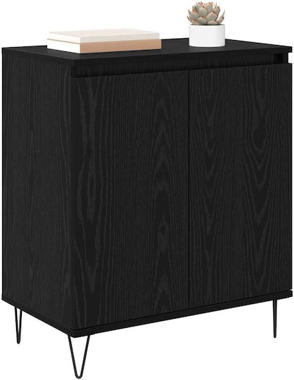 Sideboard Wooden Black Beech 60x35x70cm