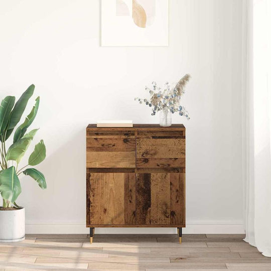 Μπουφές από Ξύλο & Μέταλλο με Συρτάρια 60x35x70cm Μπουφές από Ξύλο & Μέταλλο με Συρτάρια 60x35x70cm