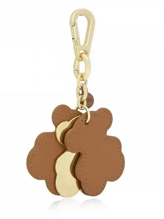 Keychain Triple Bear Camel Camel Brown
