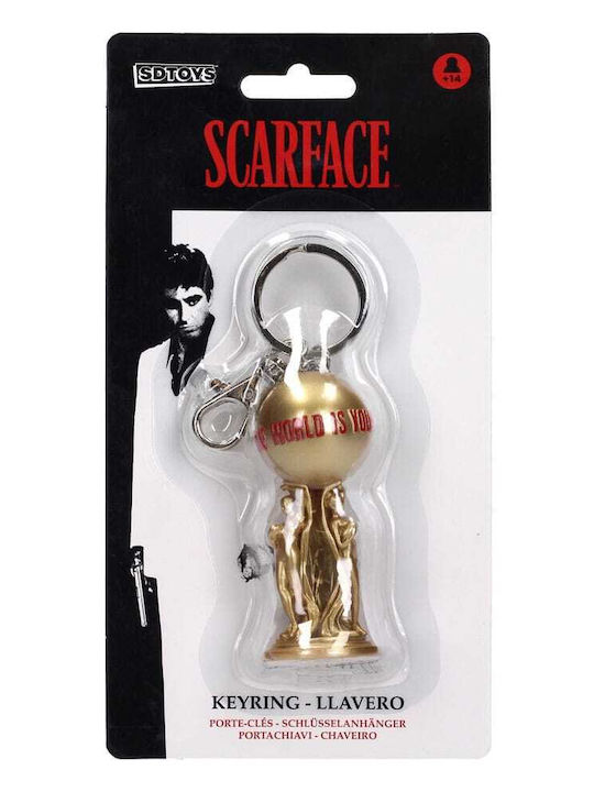 Scarface Schlüsselanhänger World Is Yours 2 cm