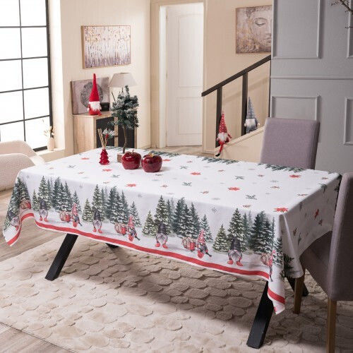 Teoran Weihnachtliches Tischtuch