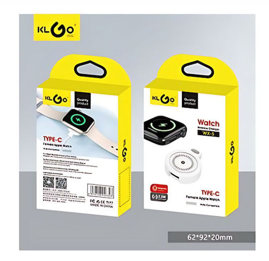 KLGO Wireless Charger (Qi Pad) Whites (WX-5 )