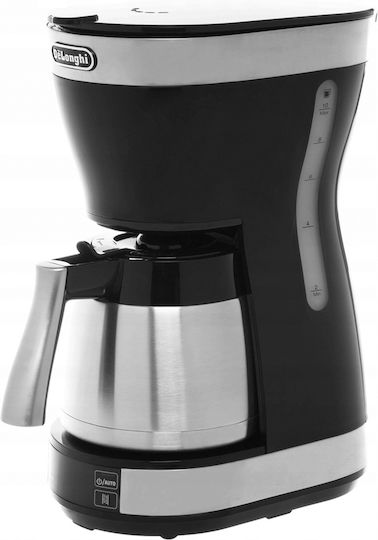 De'Longhi ICM16731 0132301134 Програмируема Филтър кафе машина 1200W Черно
