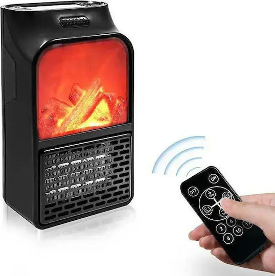 Keramik Heizlüfter Boden Schwarz 900W