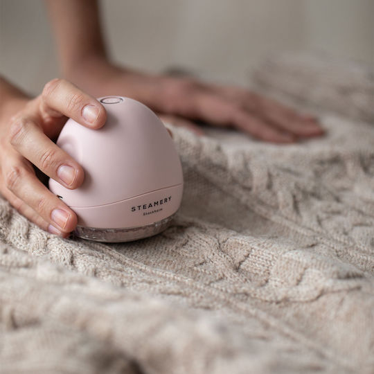 Steamery Pilo Rechargeable Fabric Shaver Pink