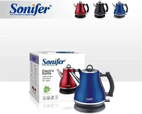 Sonifer SF-2028 Βραστήρας 1.2lt 1500W Μαύρος