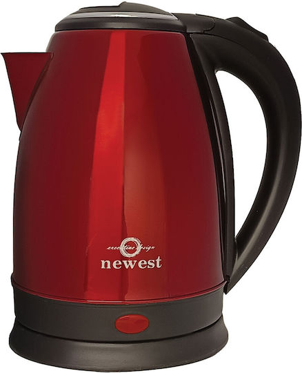 Newest Fierbător 1.8lt 1500W Roșu