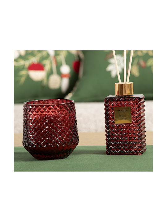 Nef-Nef Homeware Spicy Ginger Christmas Red Candle
