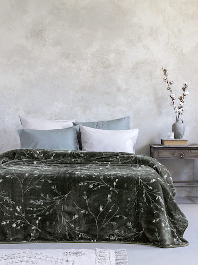 Nima Divina Velvet Blanket Single 160x220cm Gray