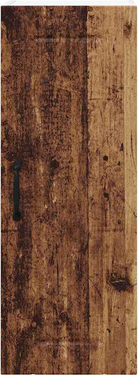 Schrank Wand Schwarz 30x31x80cm